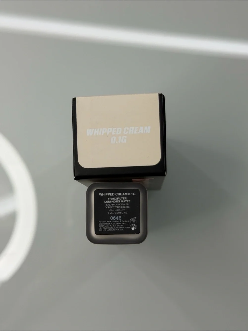 Huda Beauty #FauxFilter Luminous Matte Liquid Concealer 0.1 Whipped cream